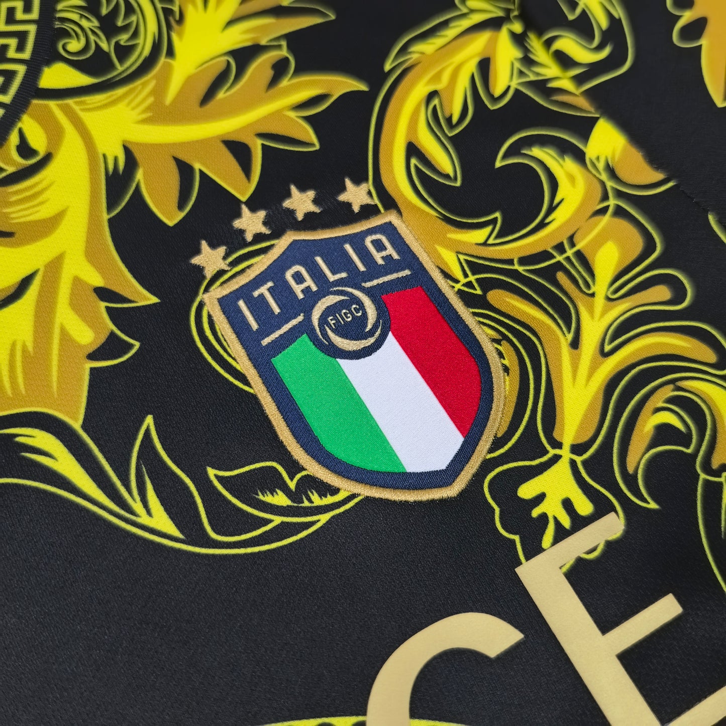 Italie X Versace noir & jaune