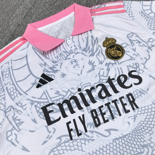 Real Madrid dragon blanc & rose