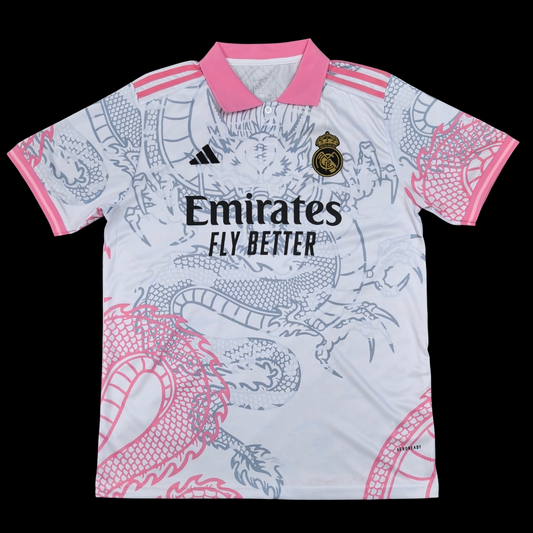 Real Madrid dragon blanc & rose