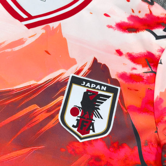 Japon coucher soleil rouge